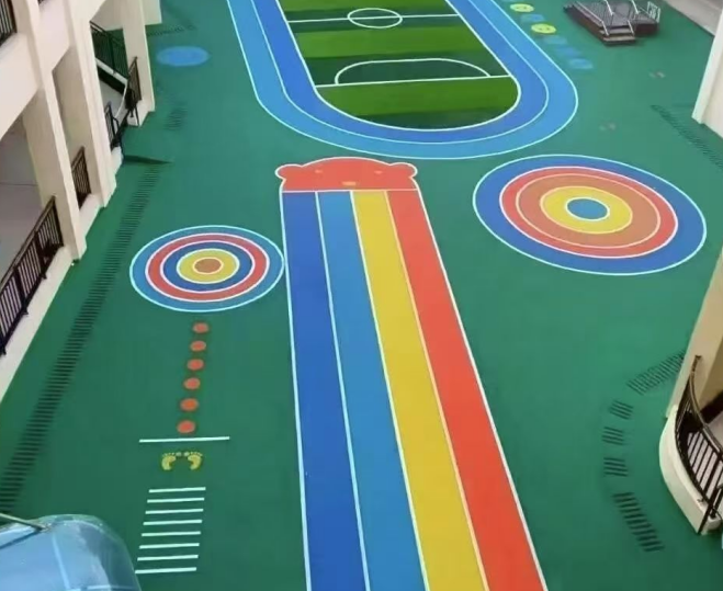 永州市混合型塑胶跑道硅pu球场 - 一站式服务